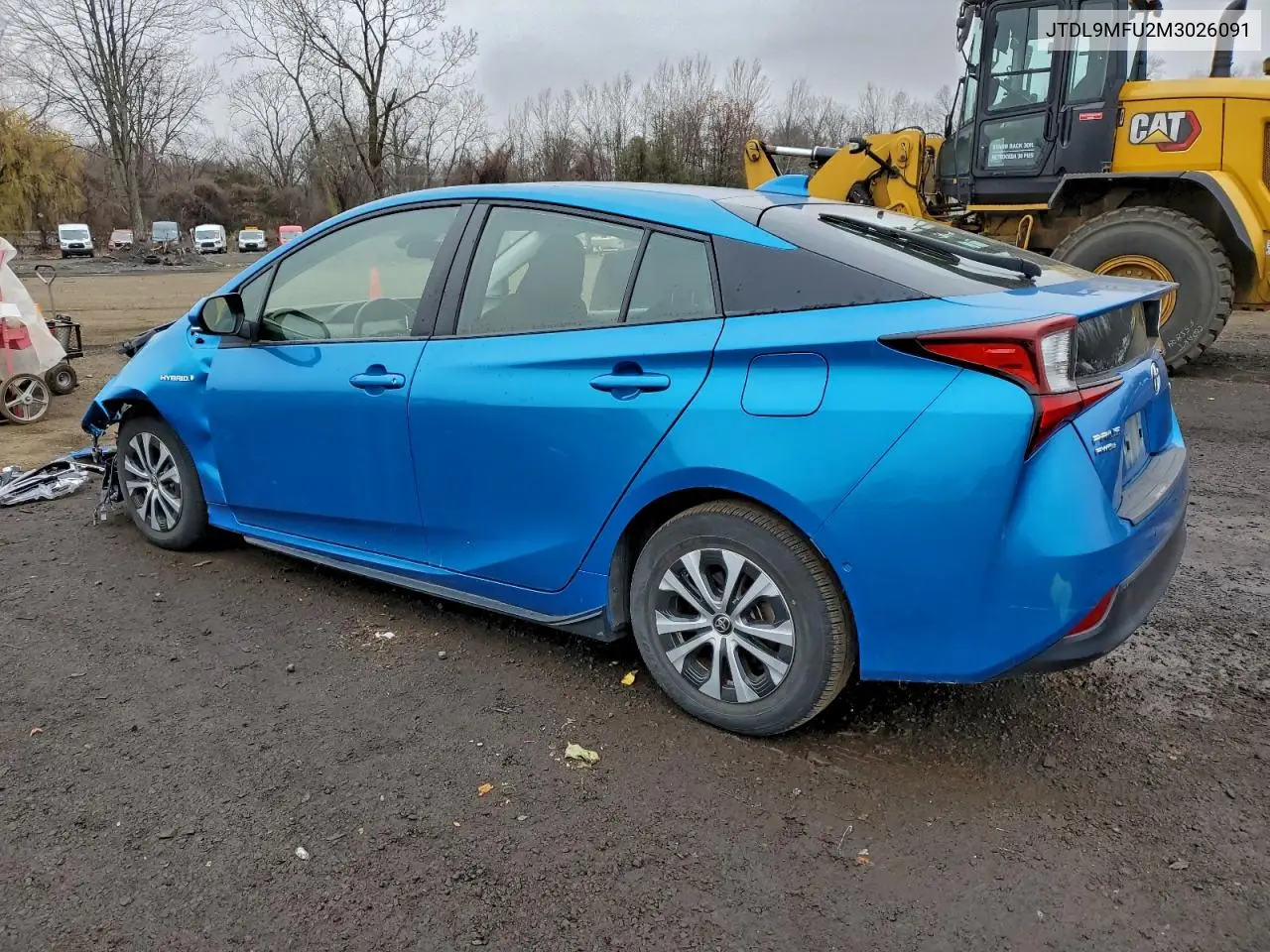 JTDL9MFU2M3026091 2021 Toyota Prius Le