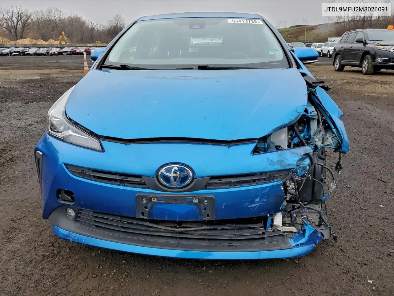 JTDL9MFU2M3026091 2021 Toyota Prius Le