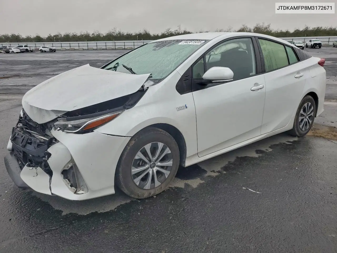 JTDKAMFP8M3172671 2021 Toyota Prius Prime Le