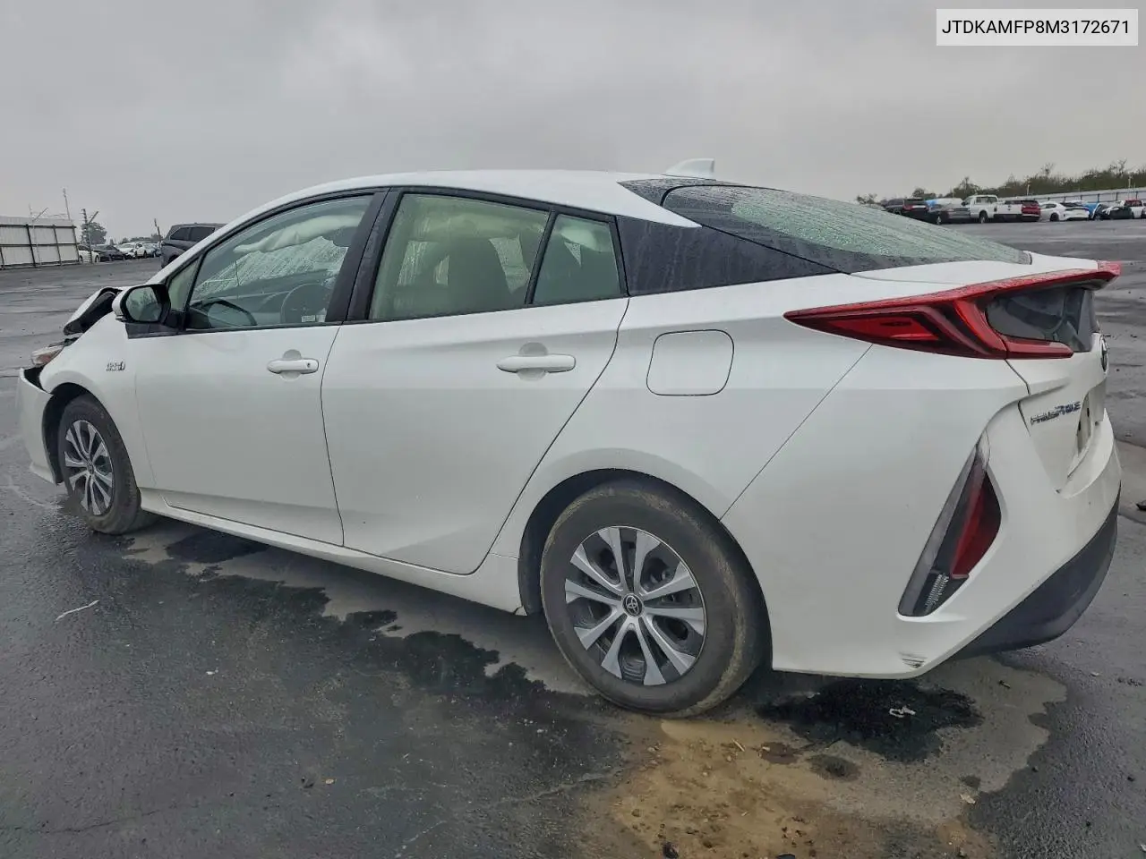 JTDKAMFP8M3172671 2021 Toyota Prius Prime Le