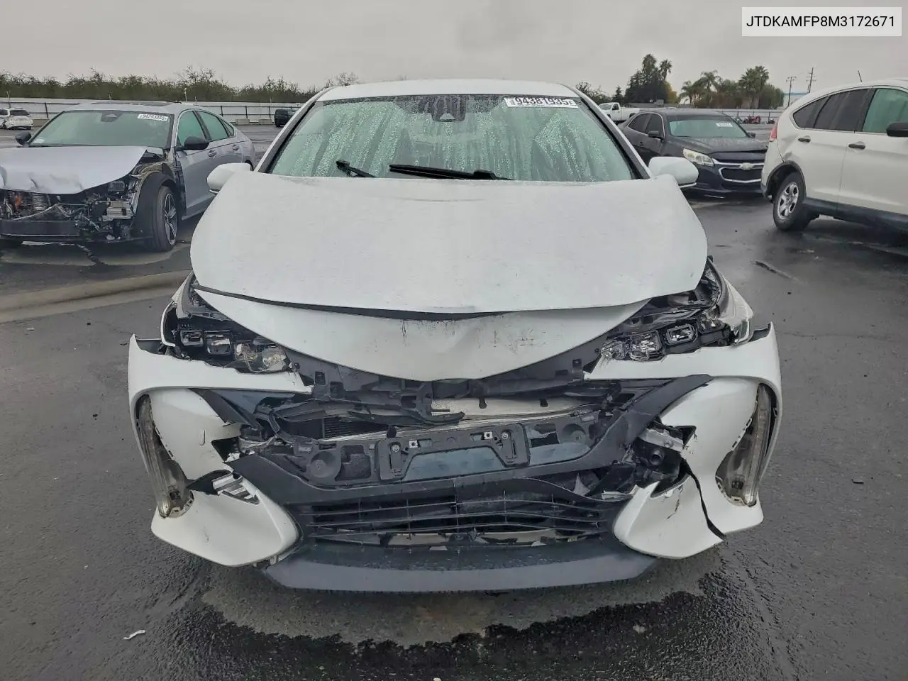 JTDKAMFP8M3172671 2021 Toyota Prius Prime Le