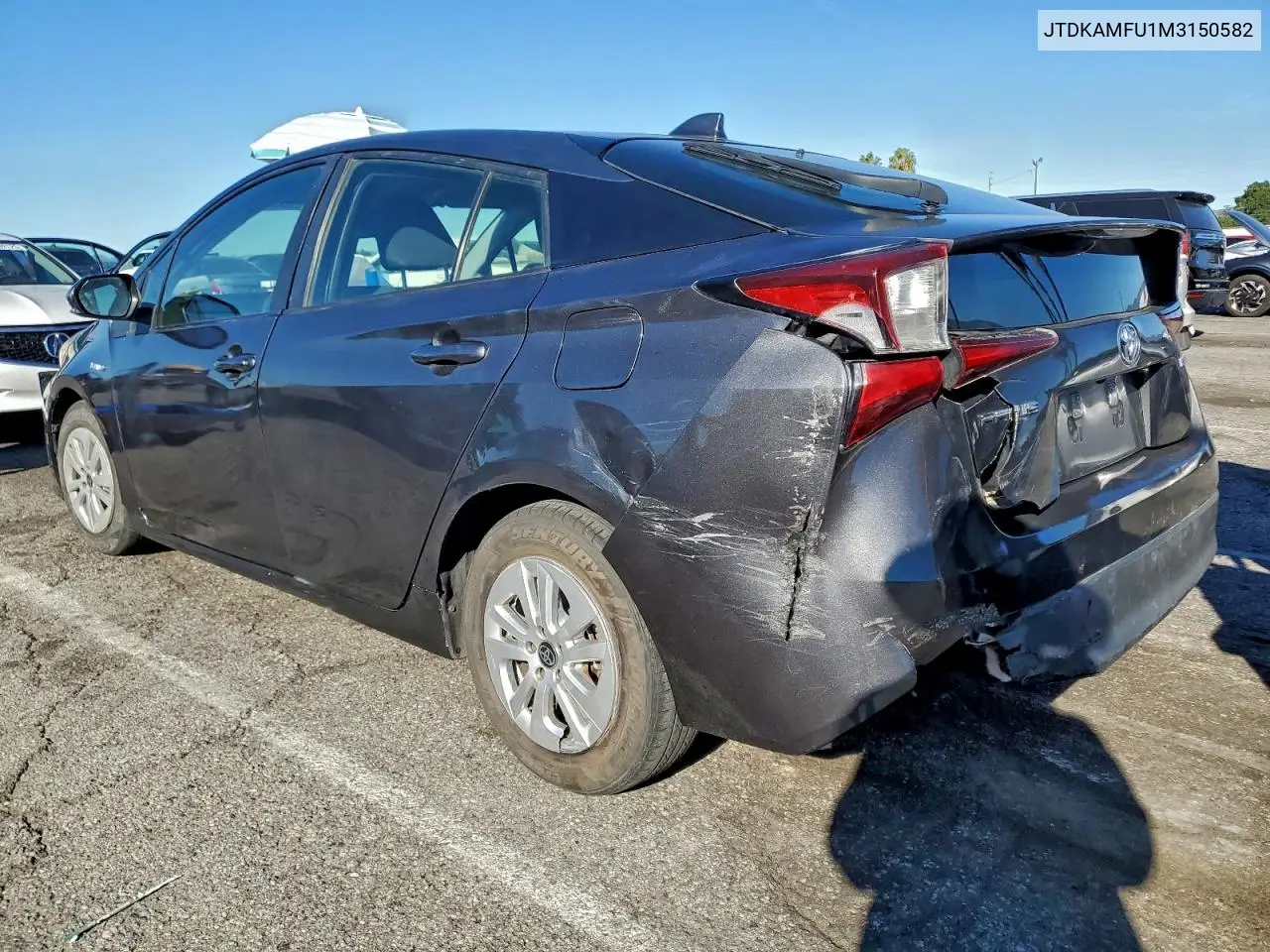 JTDKAMFU1M3150582 2021 Toyota Prius Special Edition