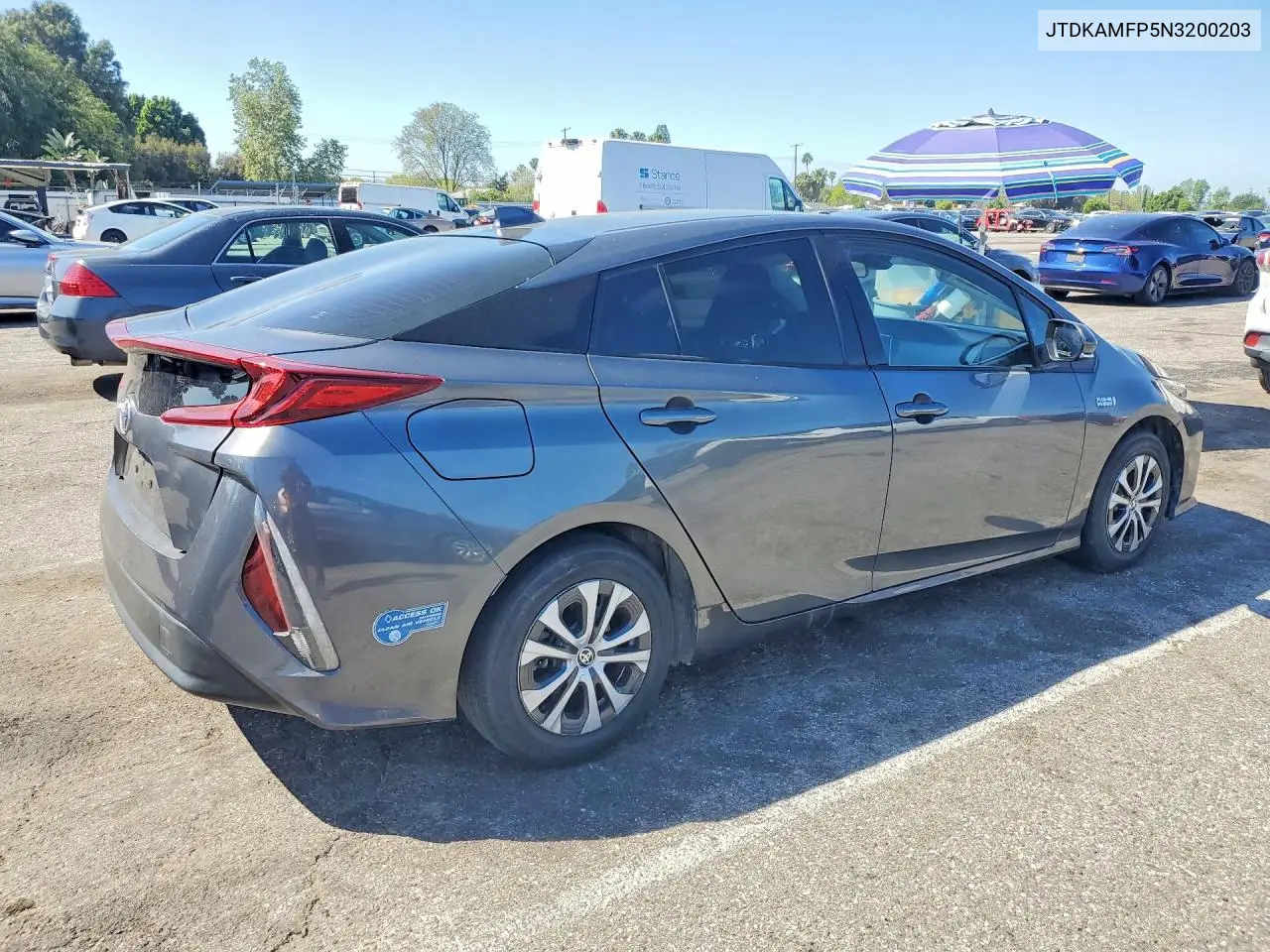 JTDKAMFP5N3200203 2022 Toyota Prius Prime Le
