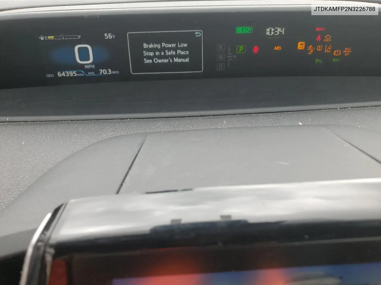 JTDKAMFP2N3226788 2022 Toyota Prius Prime Le