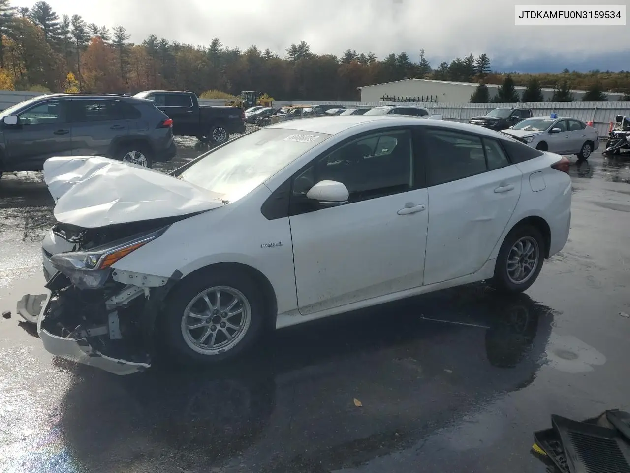JTDKAMFU0N3159534 2022 Toyota Prius Night Shade