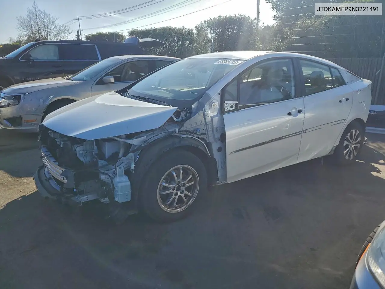 JTDKAMFP9N3221491 2022 Toyota Prius Prime Le