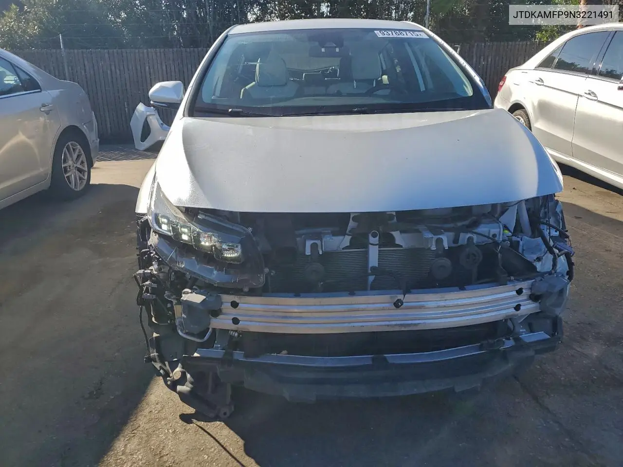 JTDKAMFP9N3221491 2022 Toyota Prius Prime Le