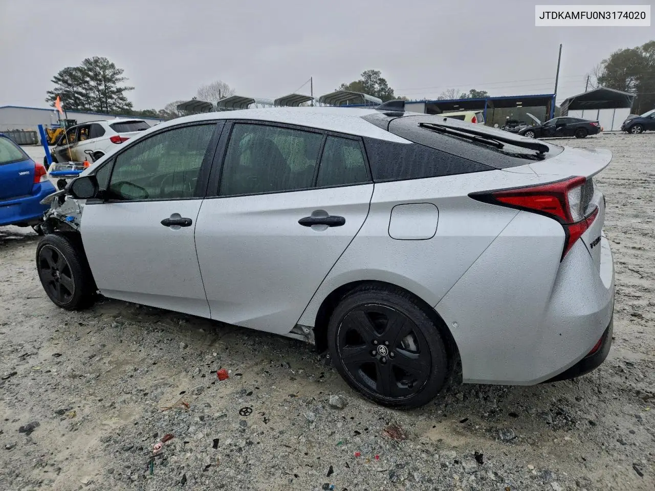 JTDKAMFU0N3174020 2022 Toyota Prius Night Shade