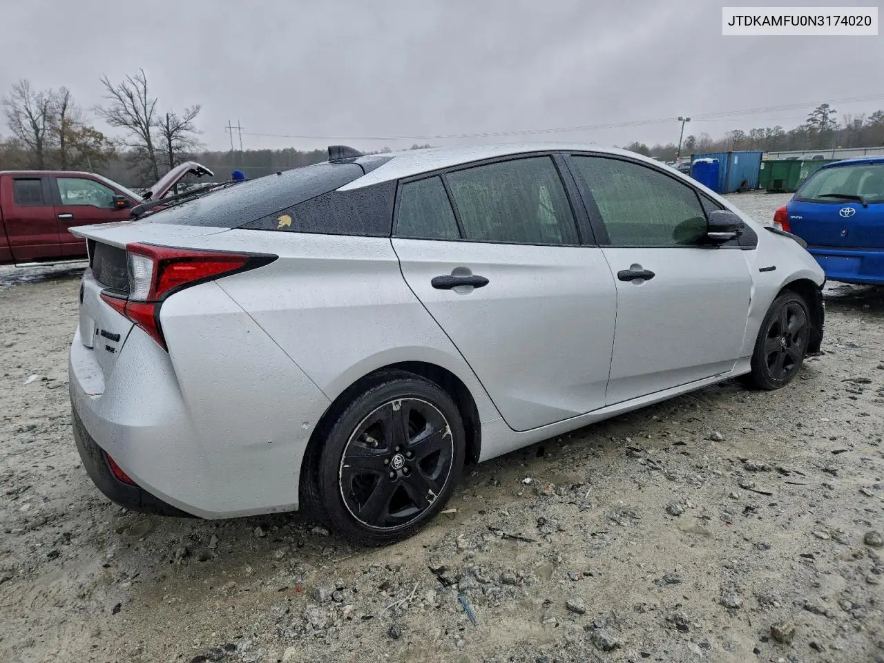 JTDKAMFU0N3174020 2022 Toyota Prius Night Shade