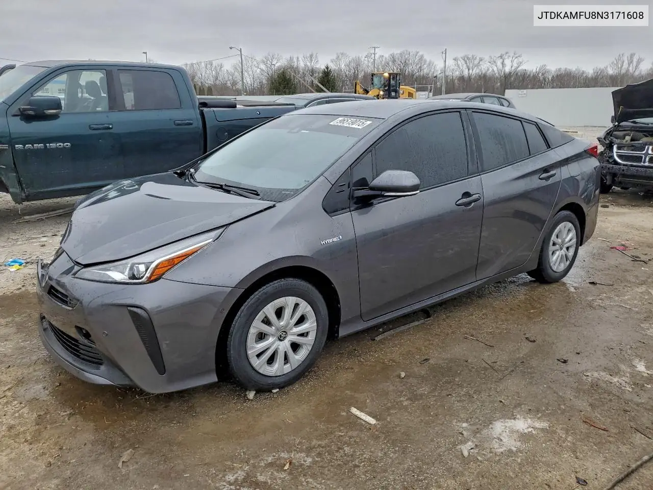 JTDKAMFU8N3171608 2022 Toyota Prius Night Shade