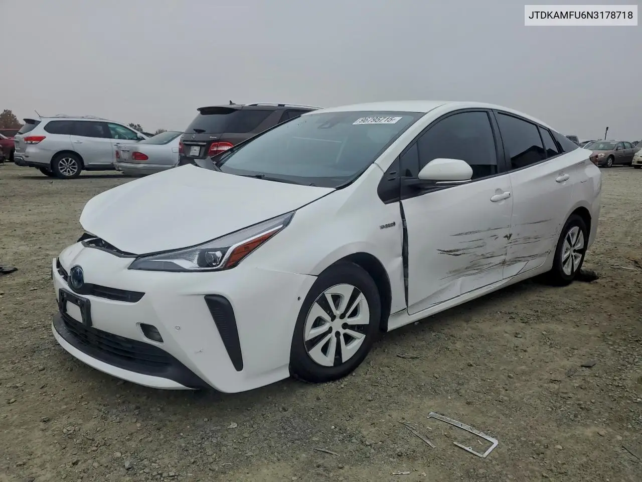 JTDKAMFU6N3178718 2022 Toyota Prius Night Shade