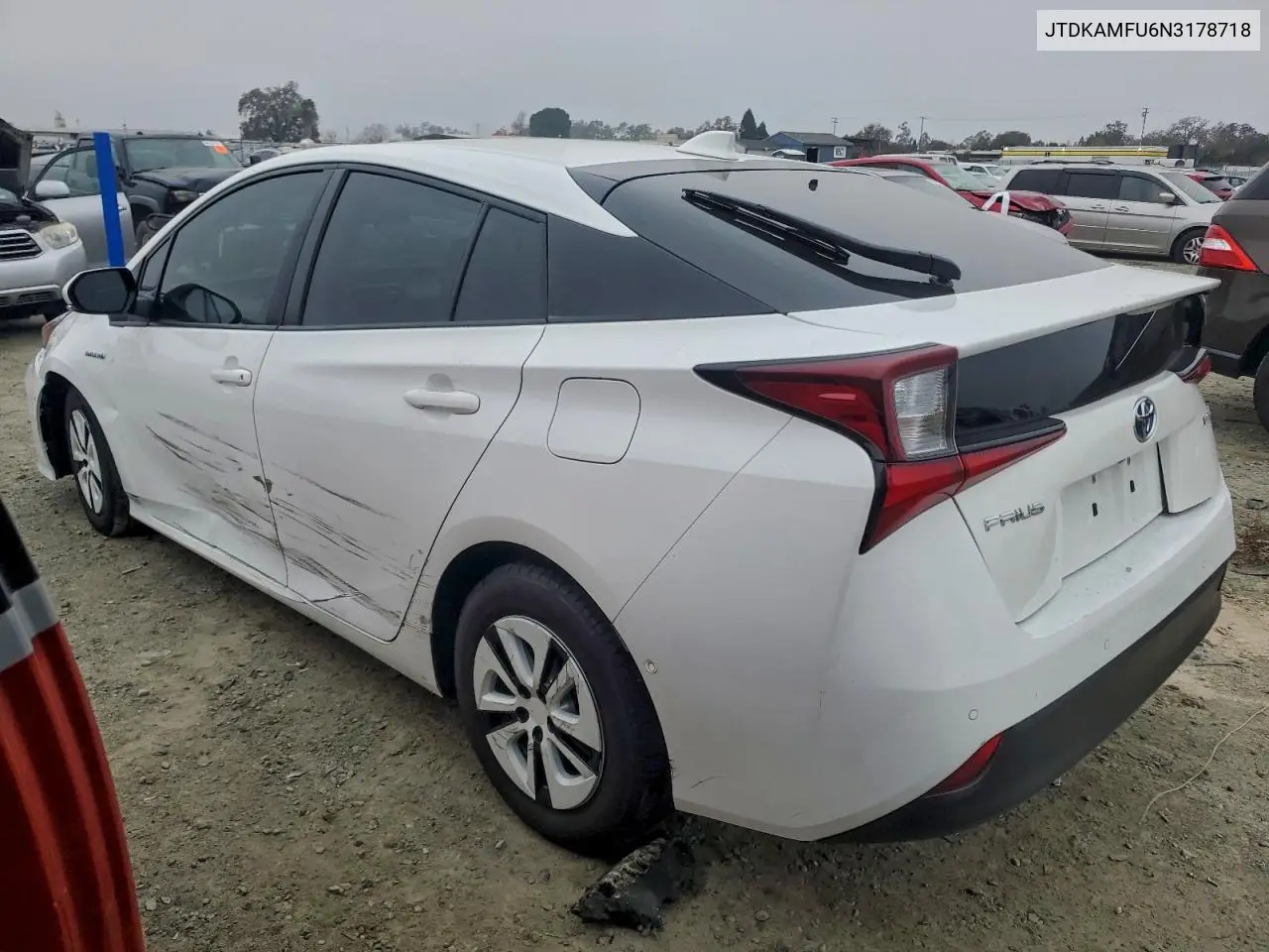 JTDKAMFU6N3178718 2022 Toyota Prius Night Shade