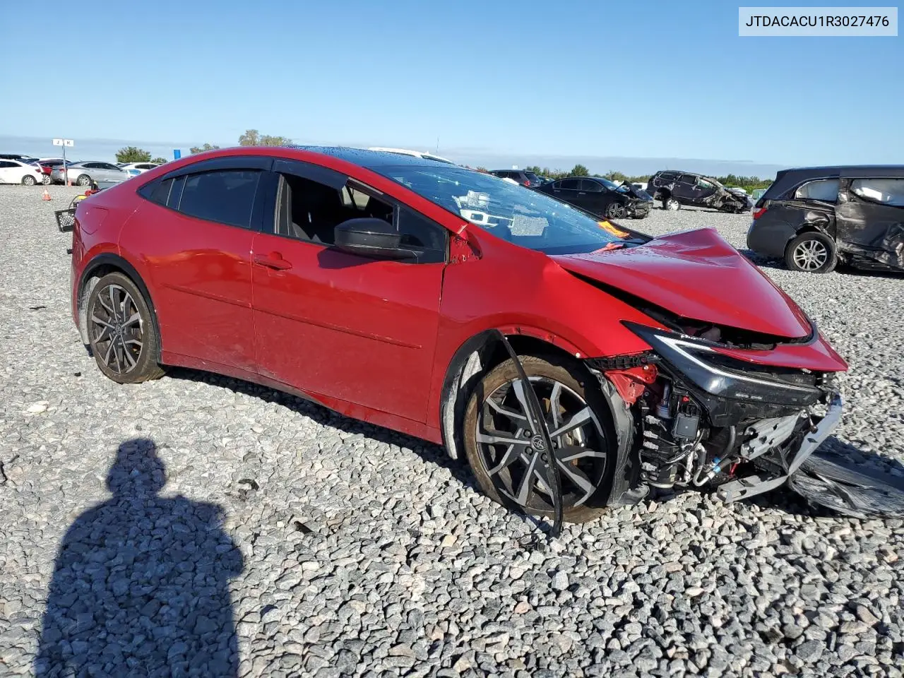 JTDACACU1R3027476 2024 Toyota Prius Prime Se