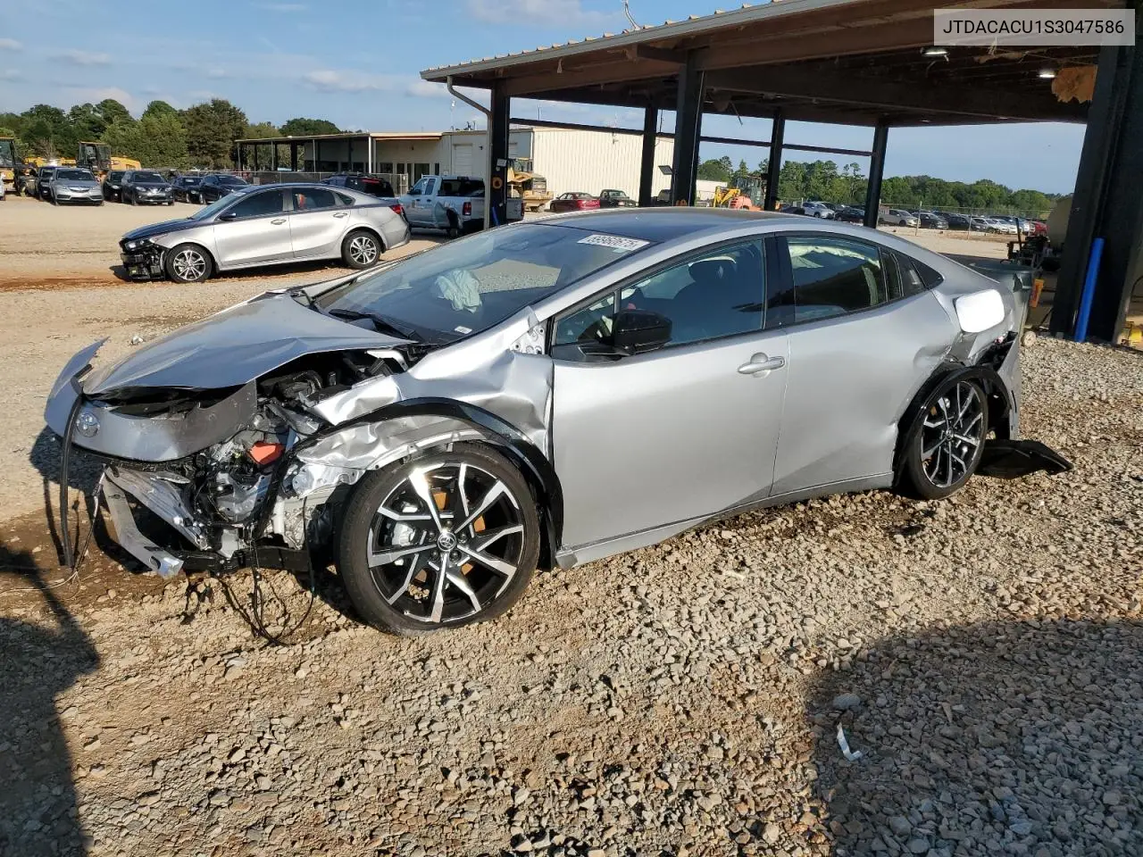 JTDACACU1S3047586 2025 Toyota Prius Prime Se