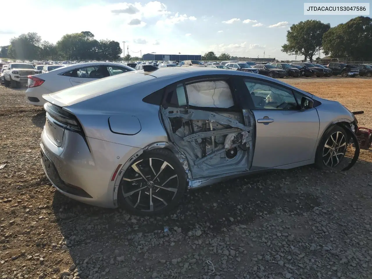 JTDACACU1S3047586 2025 Toyota Prius Prime Se