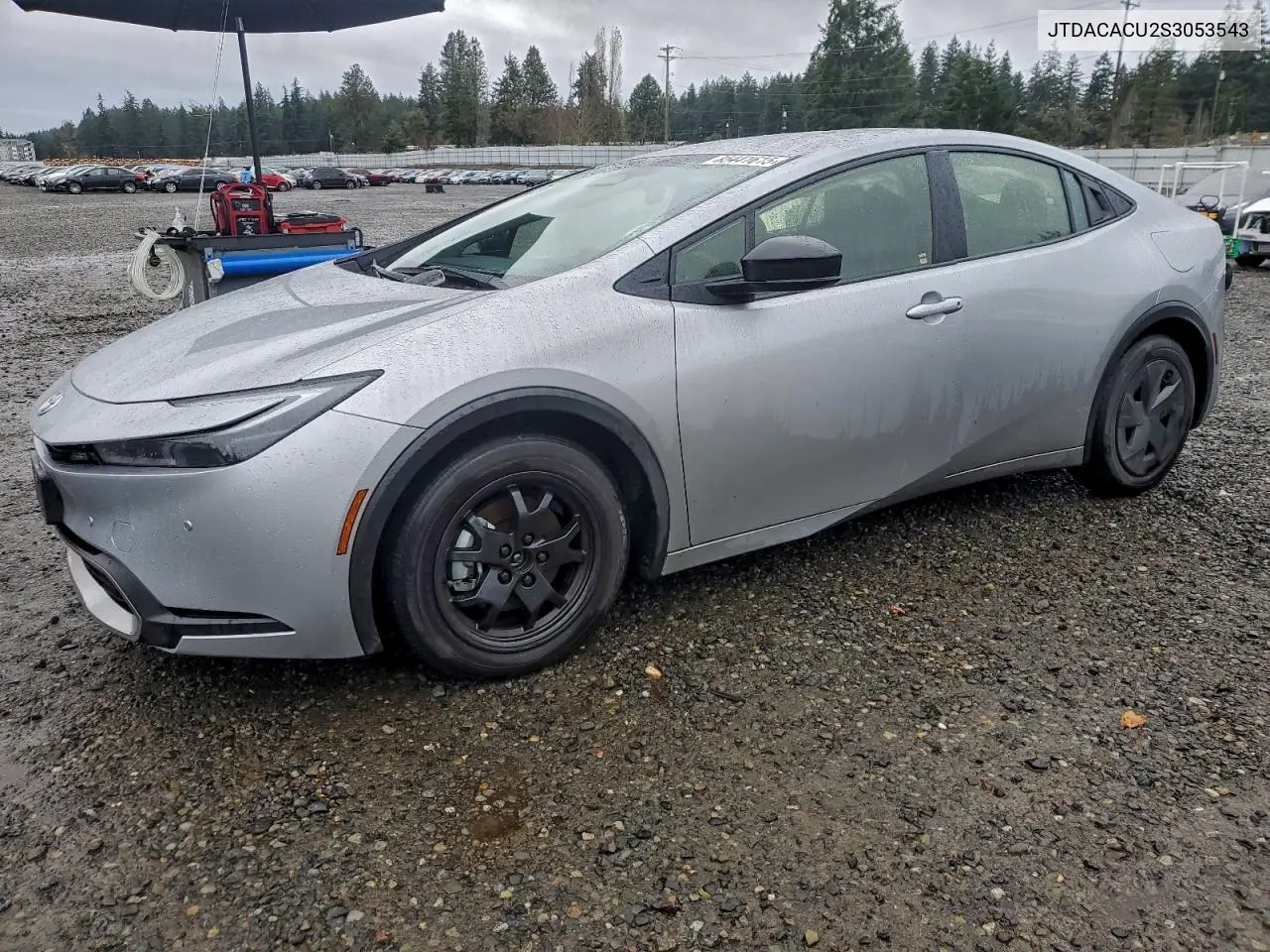 JTDACACU2S3053543 2025 Toyota Prius Se