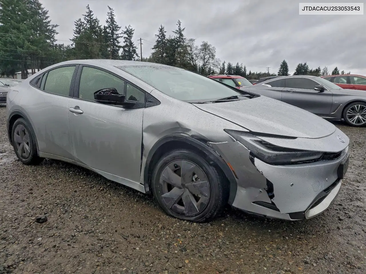 JTDACACU2S3053543 2025 Toyota Prius Se