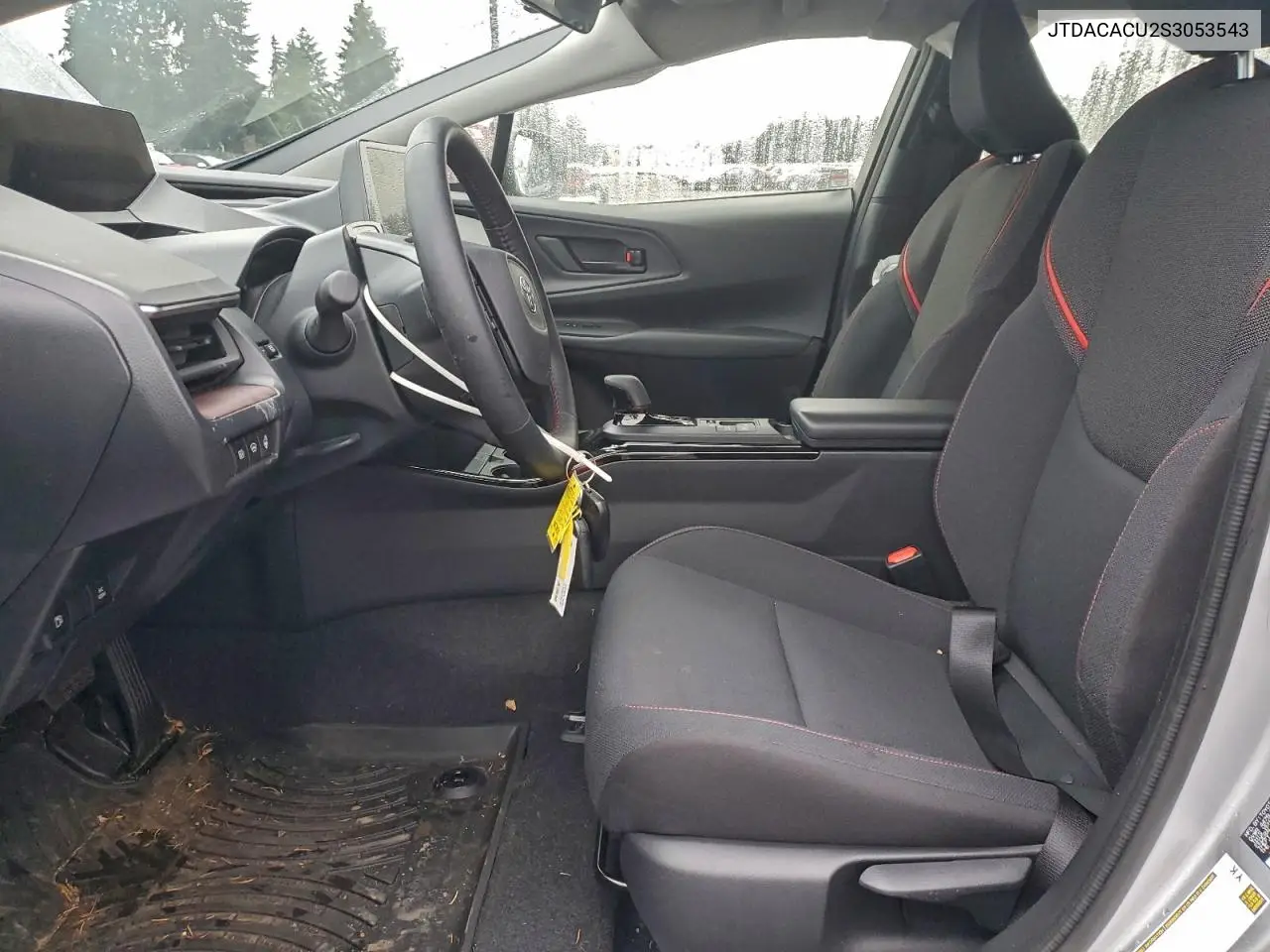 JTDACACU2S3053543 2025 Toyota Prius Se