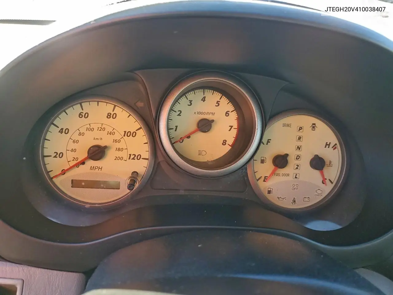 JTEGH20V410038407 2001 Toyota Rav4