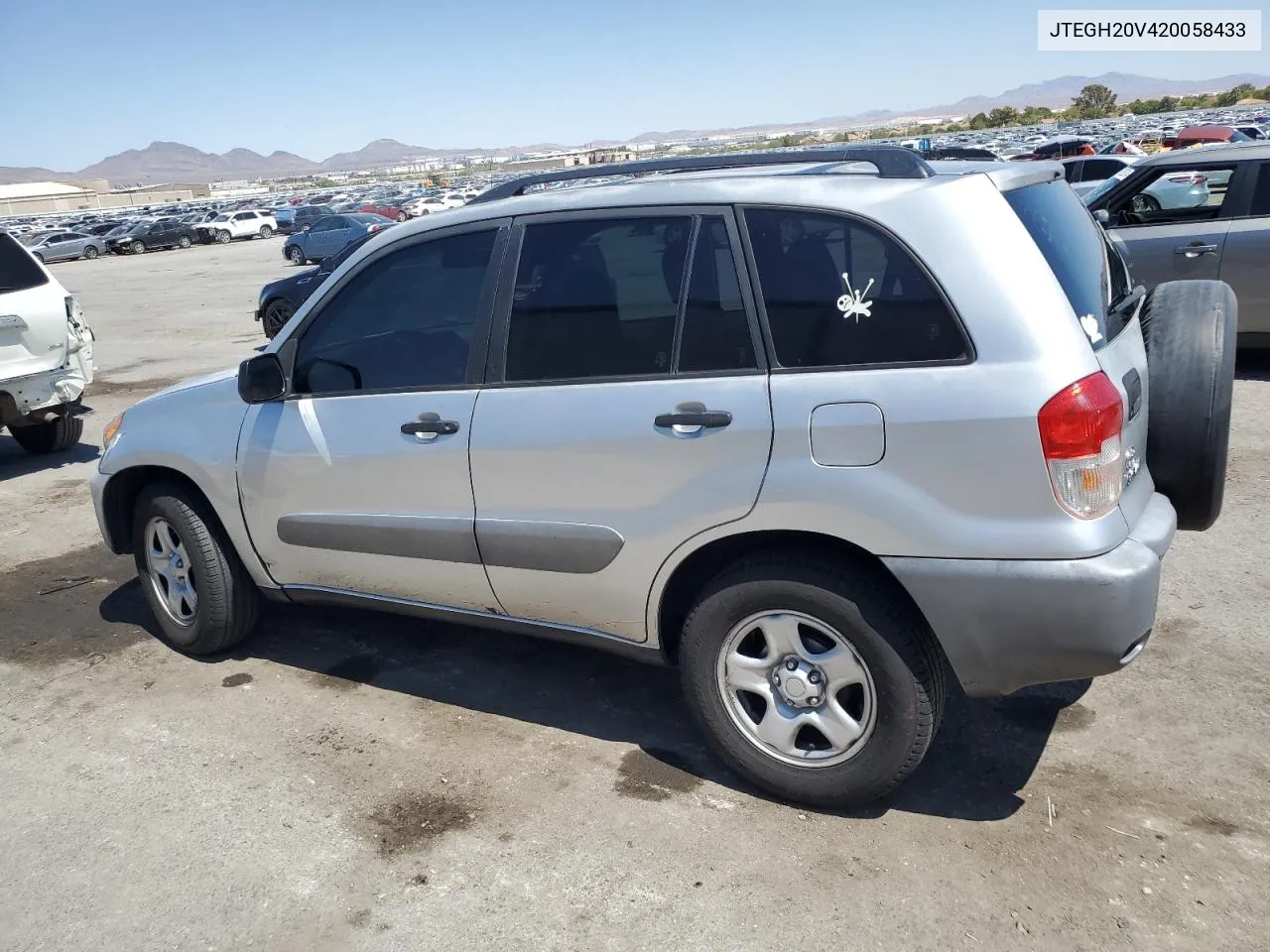 2002 Toyota Rav4 VIN: JTEGH20V420058433 Lot: 68941374