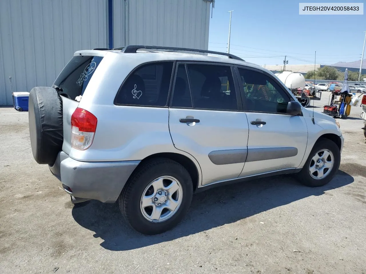 2002 Toyota Rav4 VIN: JTEGH20V420058433 Lot: 68941374