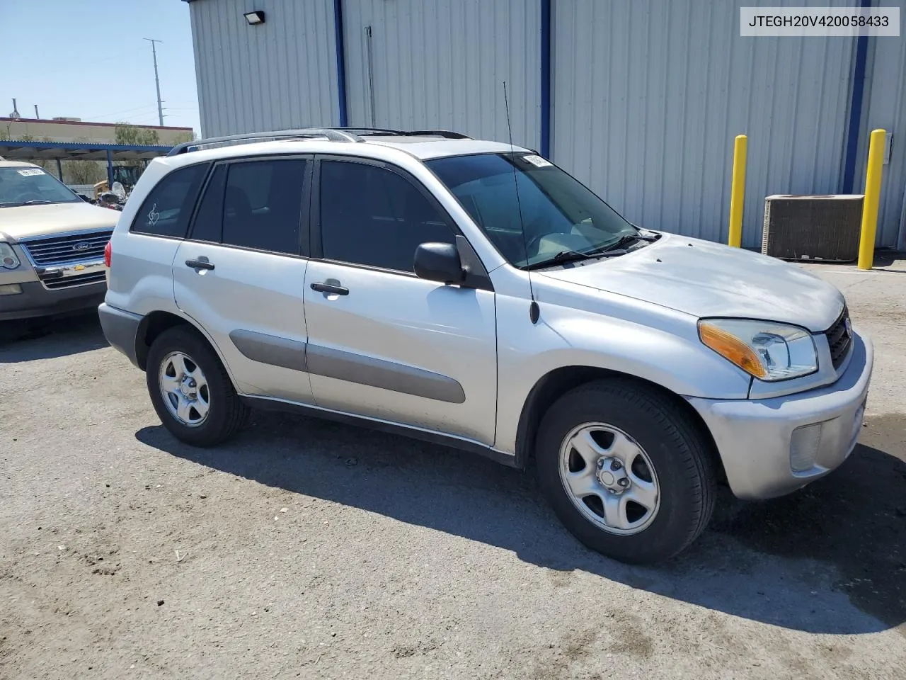 2002 Toyota Rav4 VIN: JTEGH20V420058433 Lot: 68941374