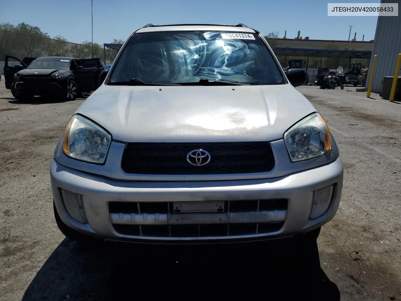 2002 Toyota Rav4 VIN: JTEGH20V420058433 Lot: 68941374