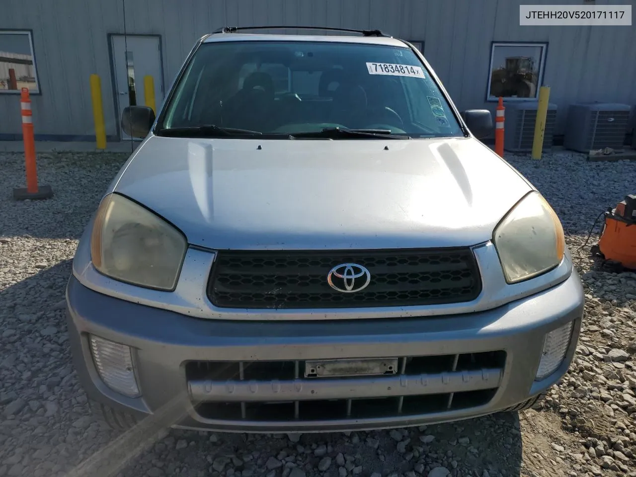 2002 Toyota Rav4 VIN: JTEHH20V520171117 Lot: 71834814