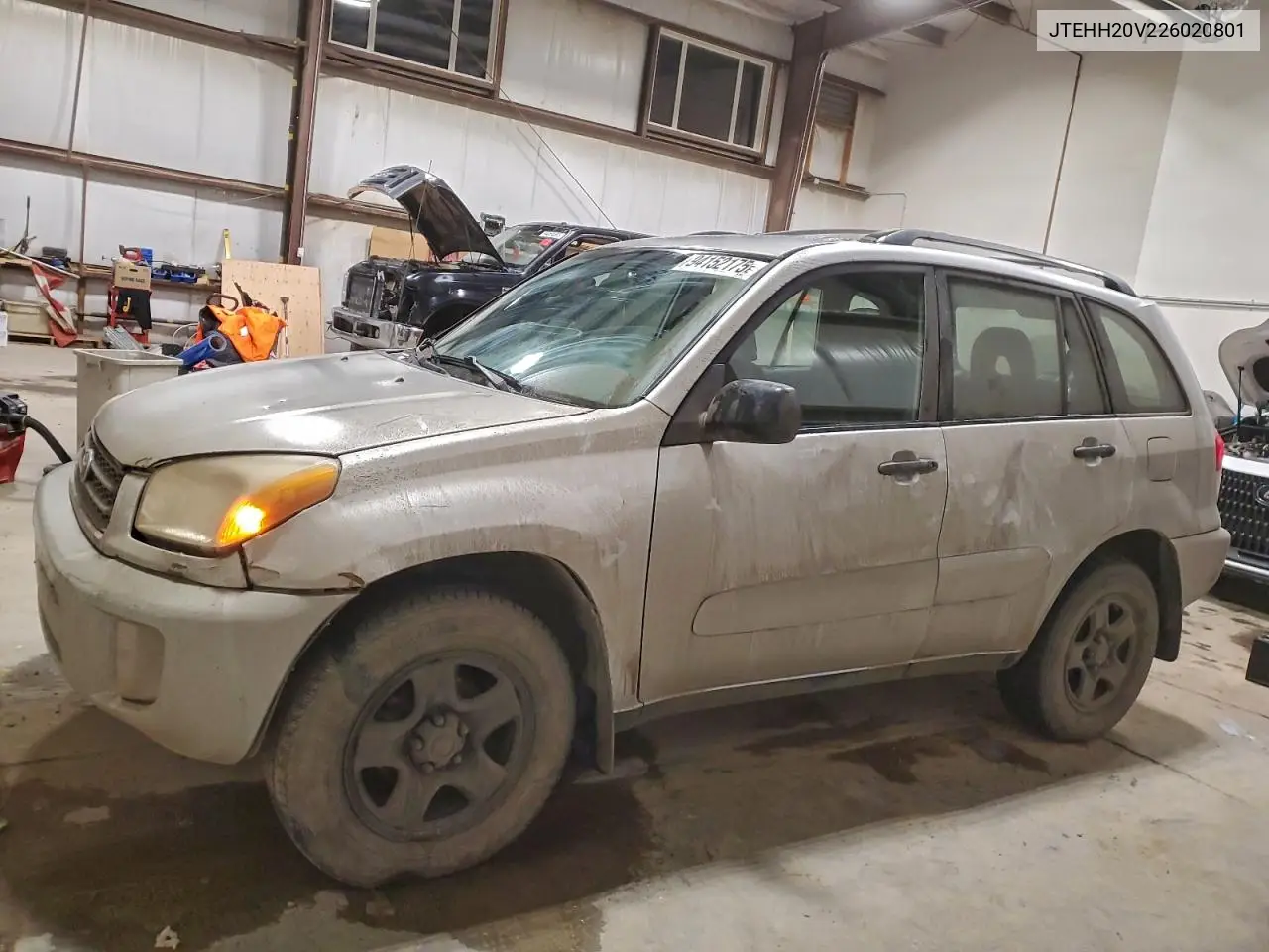 JTEHH20V226020801 2002 Toyota Rav4