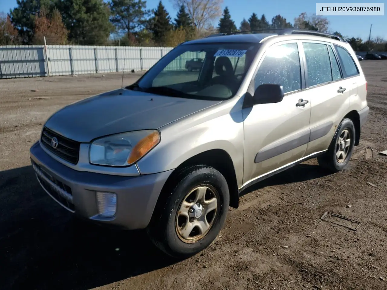 JTEHH20V936076980 2003 Toyota Rav4