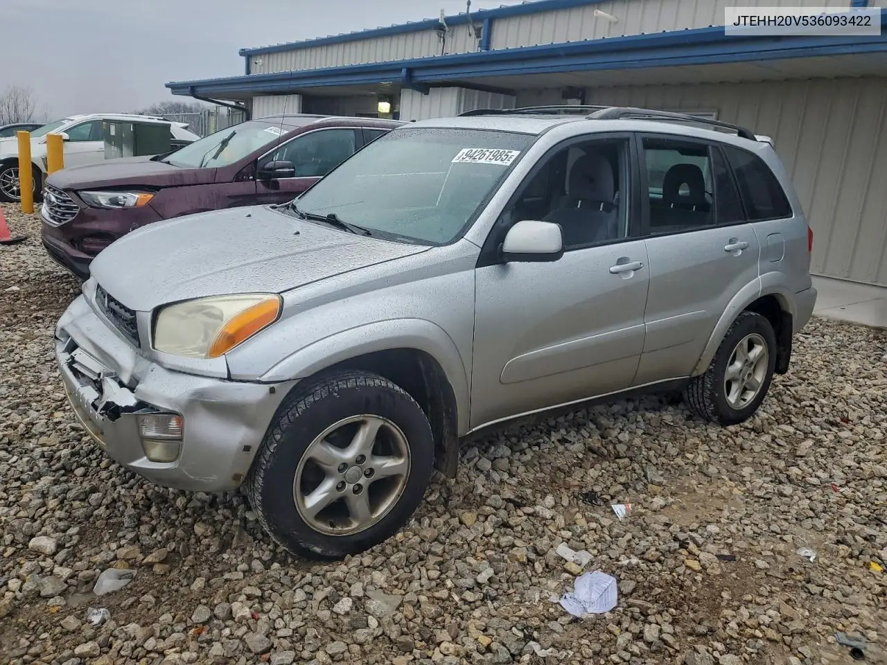 JTEHH20V536093422 2003 Toyota Rav4