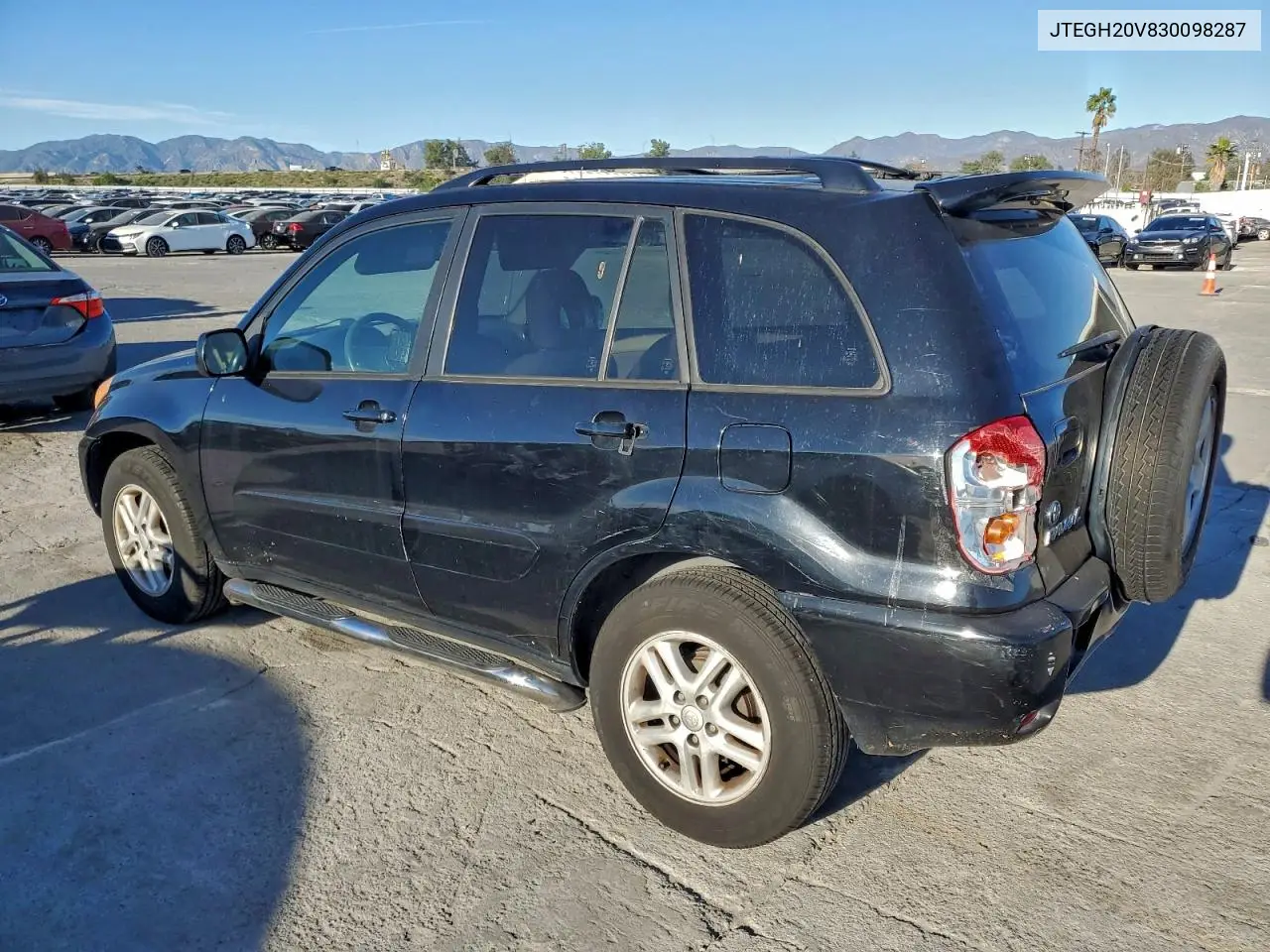 JTEGH20V830098287 2003 Toyota Rav4