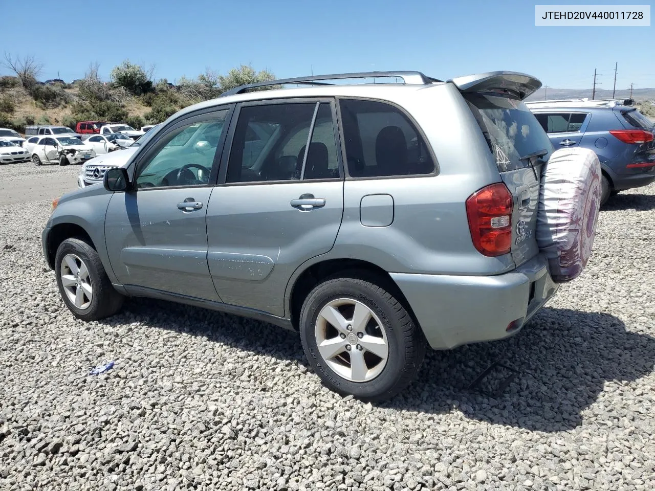2004 Toyota Rav4 VIN: JTEHD20V440011728 Lot: 58573824