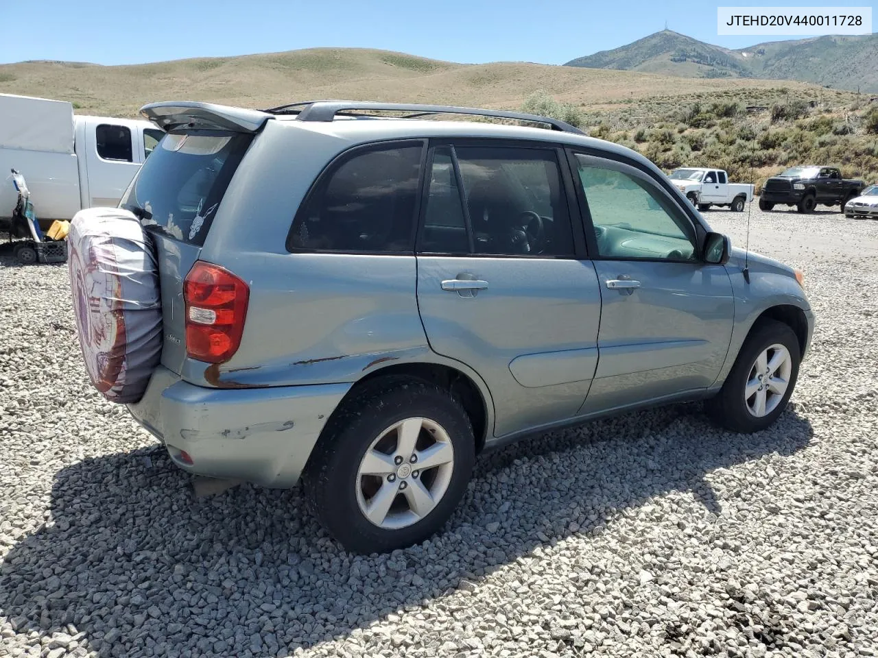 2004 Toyota Rav4 VIN: JTEHD20V440011728 Lot: 58573824