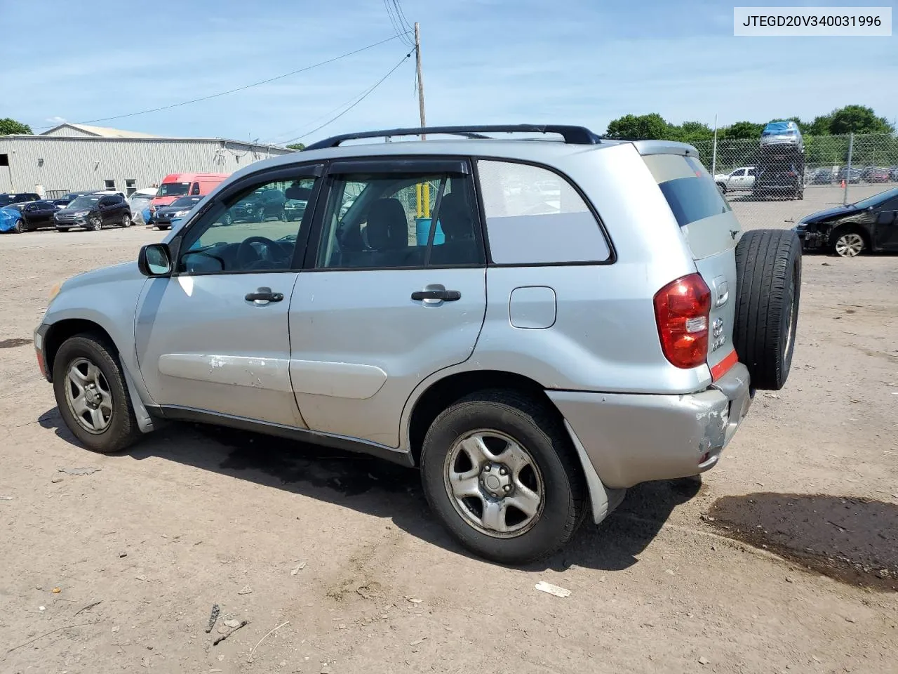 2004 Toyota Rav4 VIN: JTEGD20V340031996 Lot: 61433394