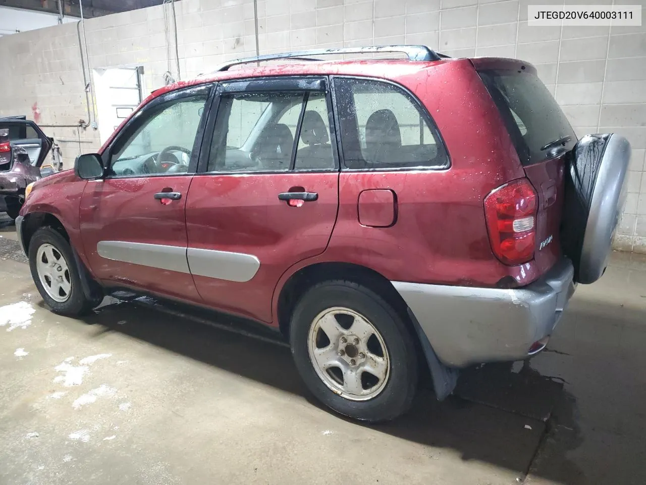 2004 Toyota Rav4 VIN: JTEGD20V640003111 Lot: 86739644