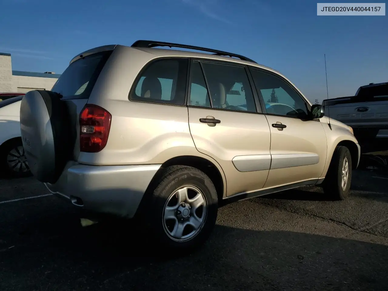JTEGD20V440044157 2004 Toyota Rav4