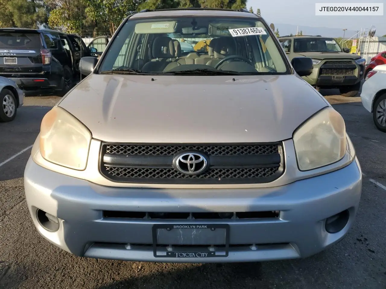 JTEGD20V440044157 2004 Toyota Rav4