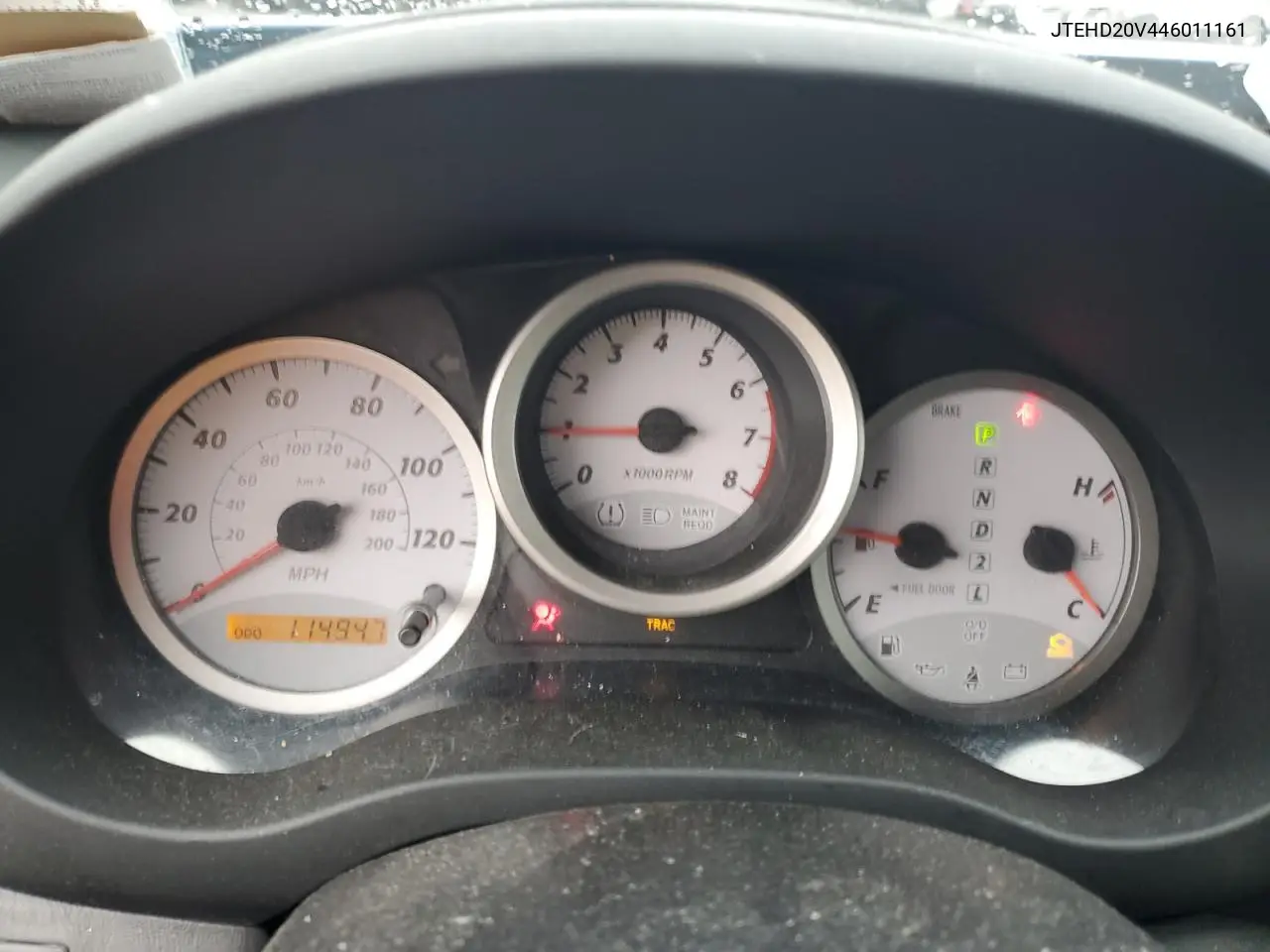 JTEHD20V446011161 2004 Toyota Rav4