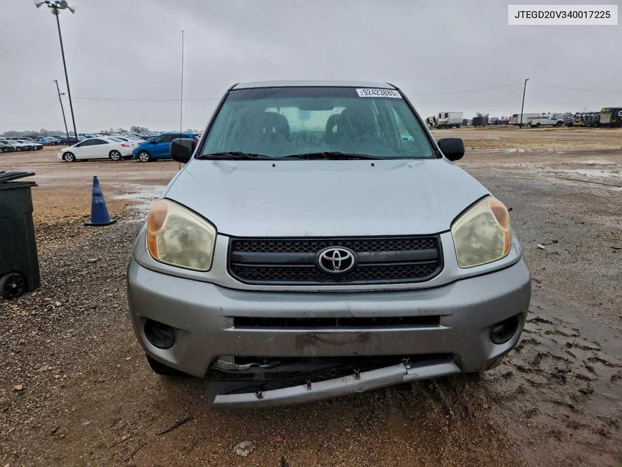 JTEGD20V340017225 2004 Toyota Rav4