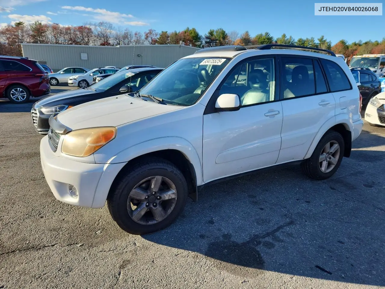 JTEHD20V840026068 2004 Toyota Rav4