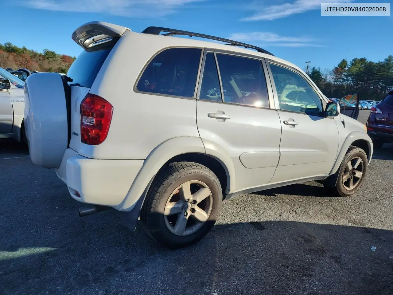JTEHD20V840026068 2004 Toyota Rav4