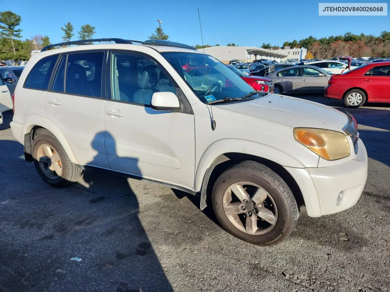 JTEHD20V840026068 2004 Toyota Rav4