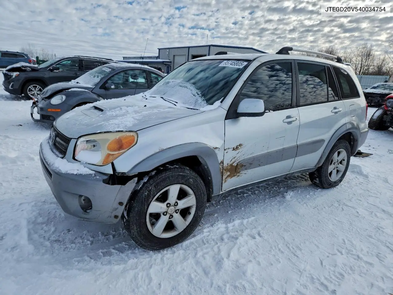 JTEGD20V540034754 2004 Toyota Rav4