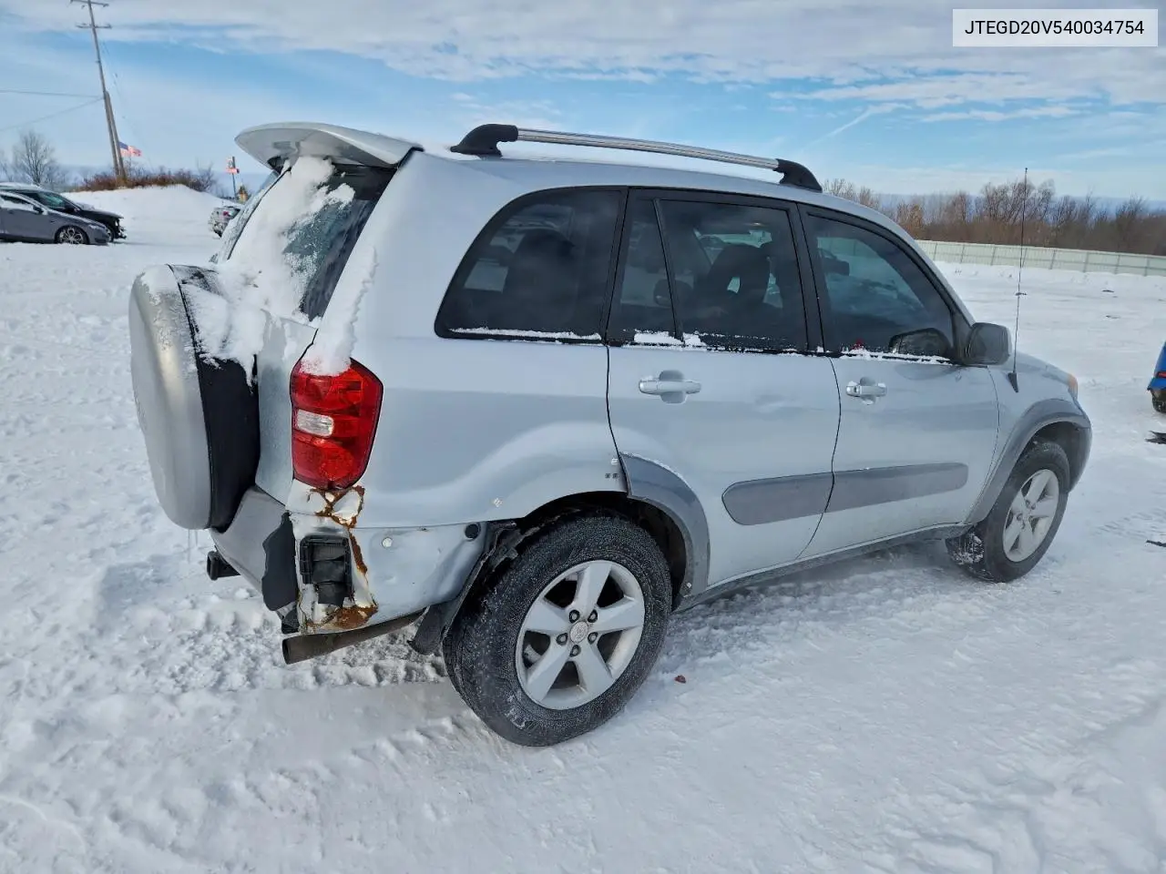 JTEGD20V540034754 2004 Toyota Rav4