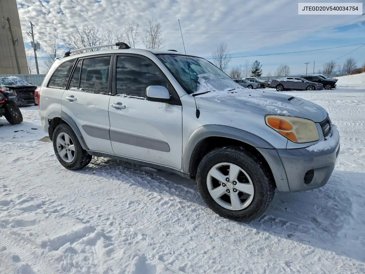 JTEGD20V540034754 2004 Toyota Rav4
