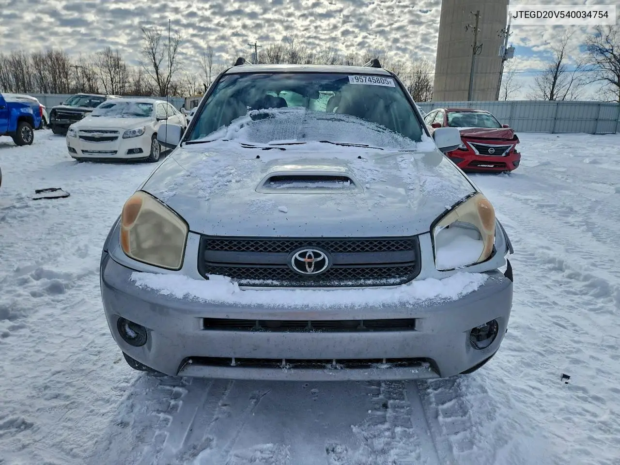 JTEGD20V540034754 2004 Toyota Rav4