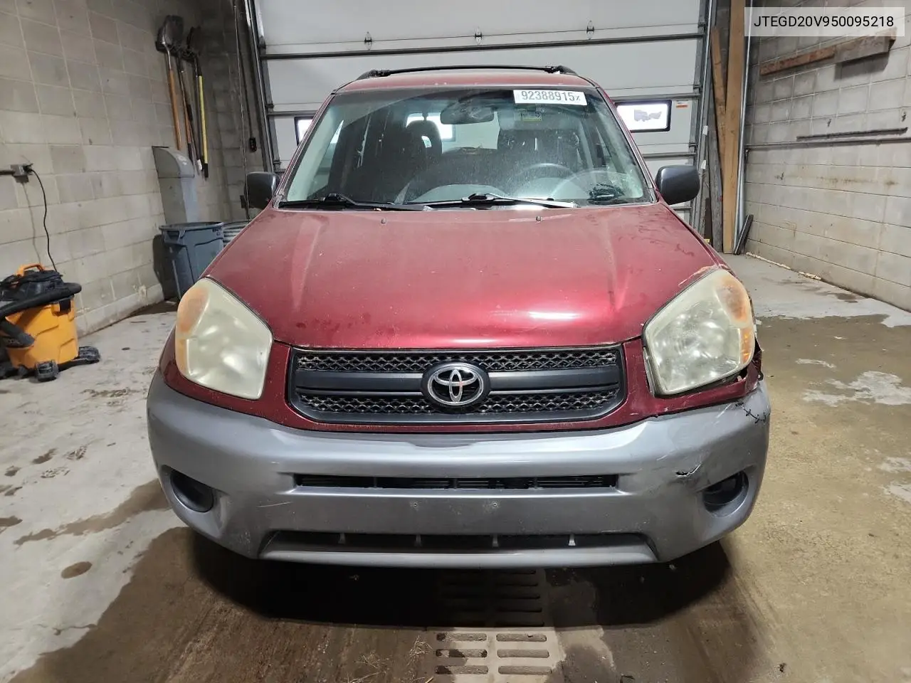 JTEGD20V950095218 2005 Toyota Rav4