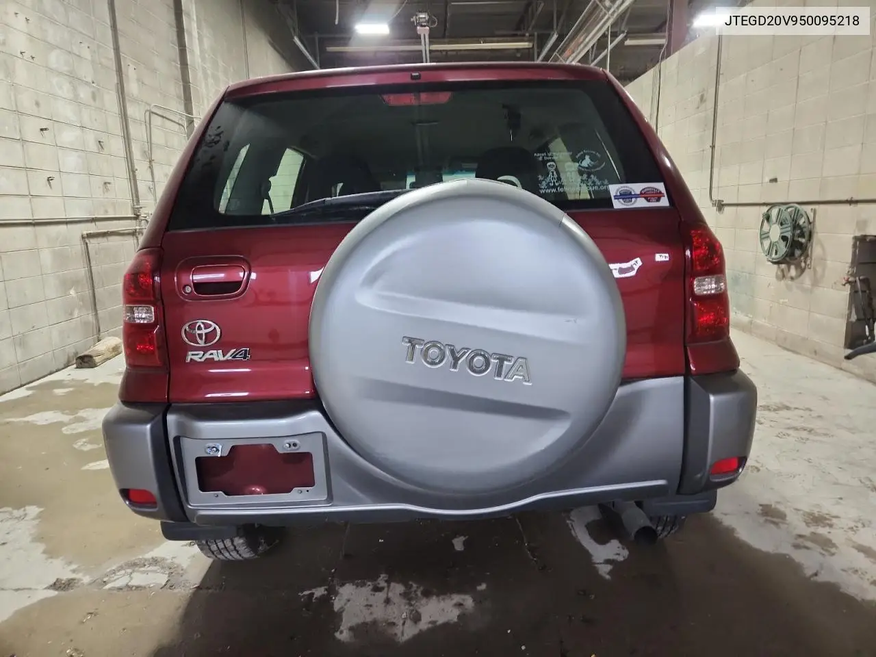 JTEGD20V950095218 2005 Toyota Rav4