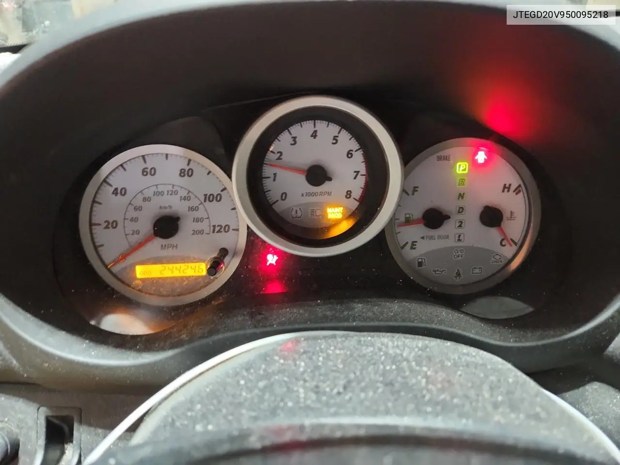 JTEGD20V950095218 2005 Toyota Rav4